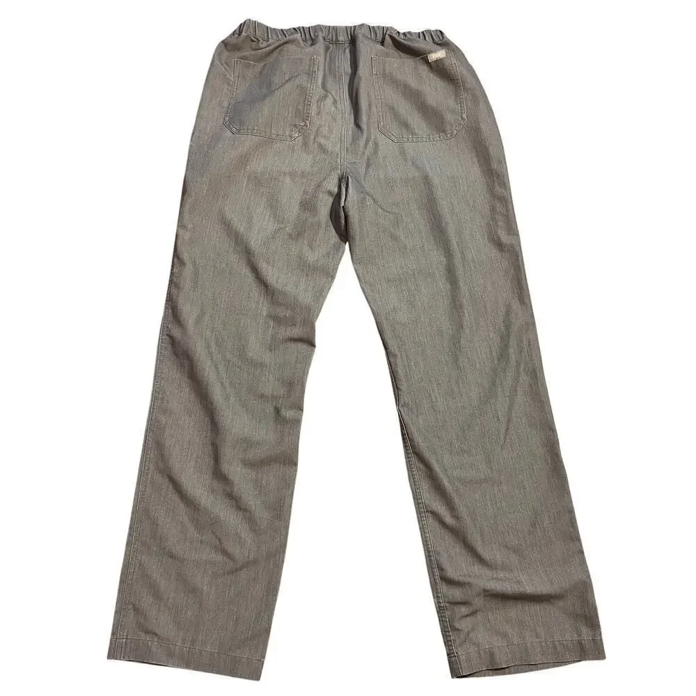Figs Men’s Scrub Pants Size Med Graphite Cairo Pisco Axim Cargo Medical Uniform
